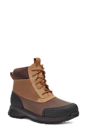Ugg Mens  Emmett Duck Boot In Brown