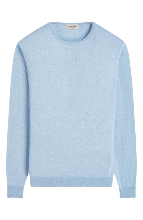 Bugatchi Cotton & Cashmere Crewneck Sweater In Celadon