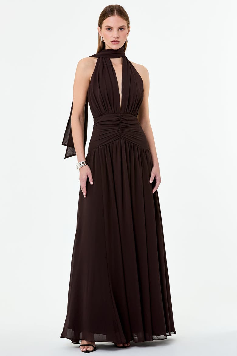 Arella Dress, Main, color, MOCHA