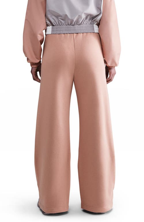 Nike Wide Leg Pants In Pink