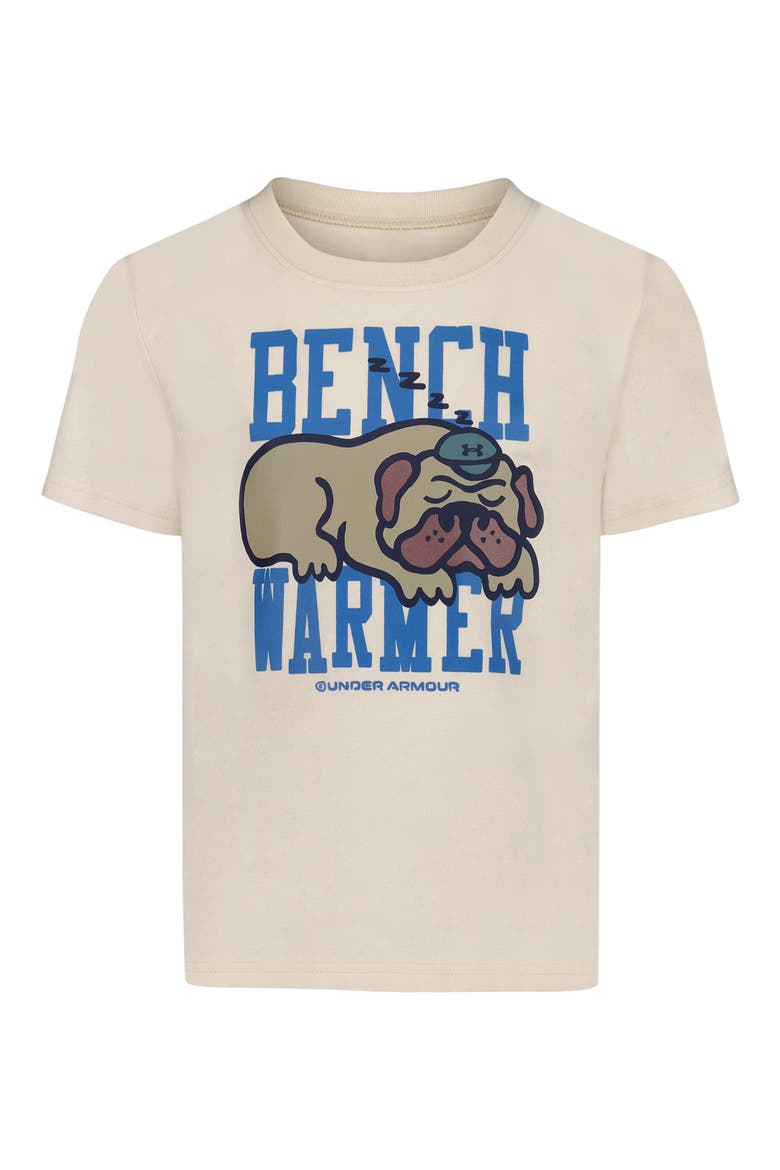 Kids' Bench Warmer Graphic T-Shirt, Main, color, STONE