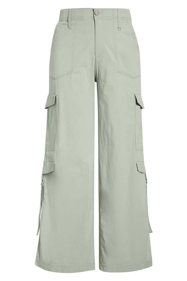 Skyrise High Rise Wide Leg Pants, Alternate, color, EUCALYPTUS