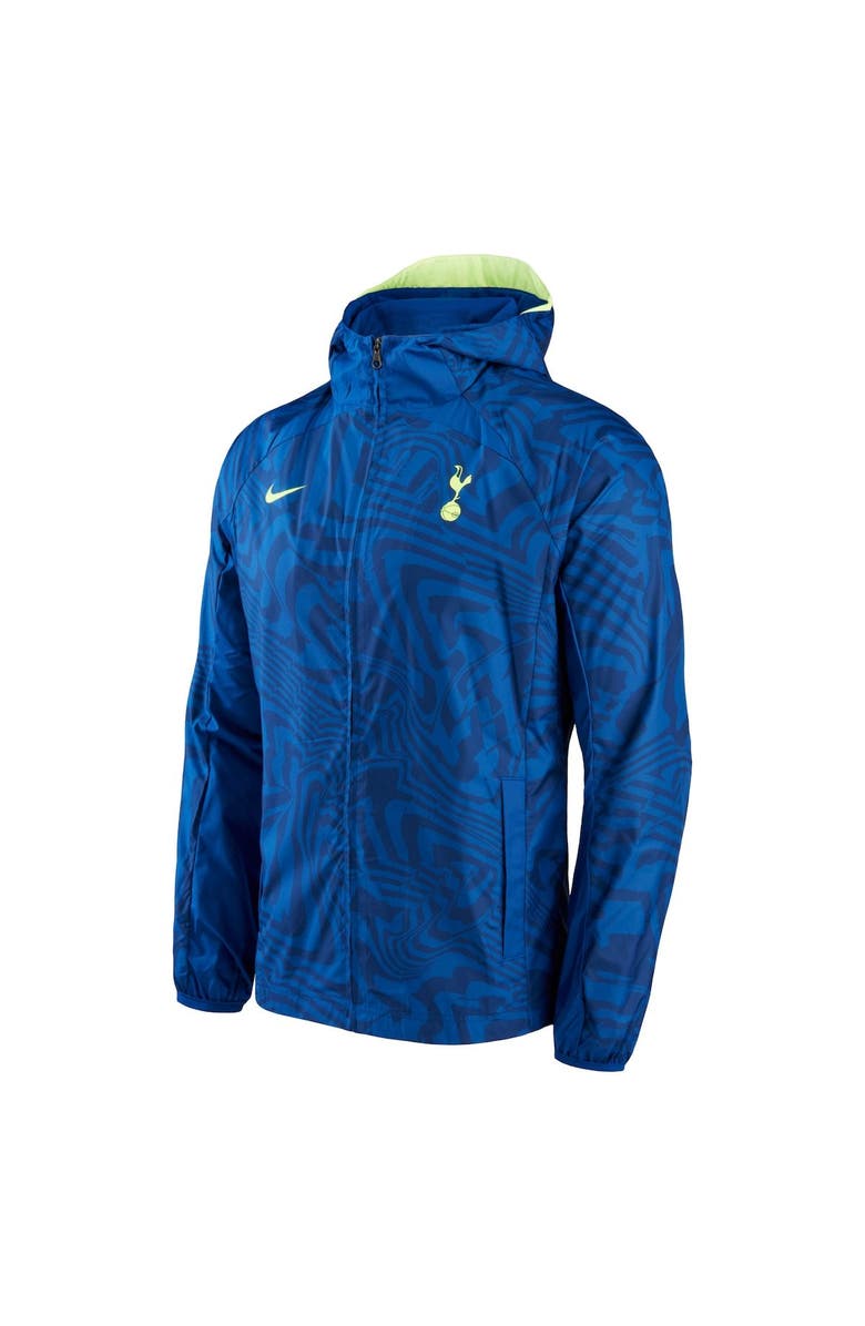 Nike Men's Nike Blue Tottenham Hotspur AWF Performance Raglan Full-Zip Jacket, Alternate, color,