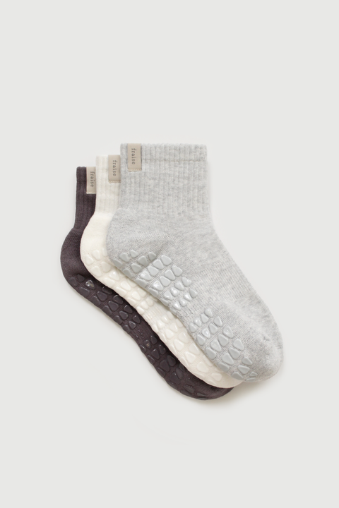 The Sterling Set Grip Socks (Set of 3)