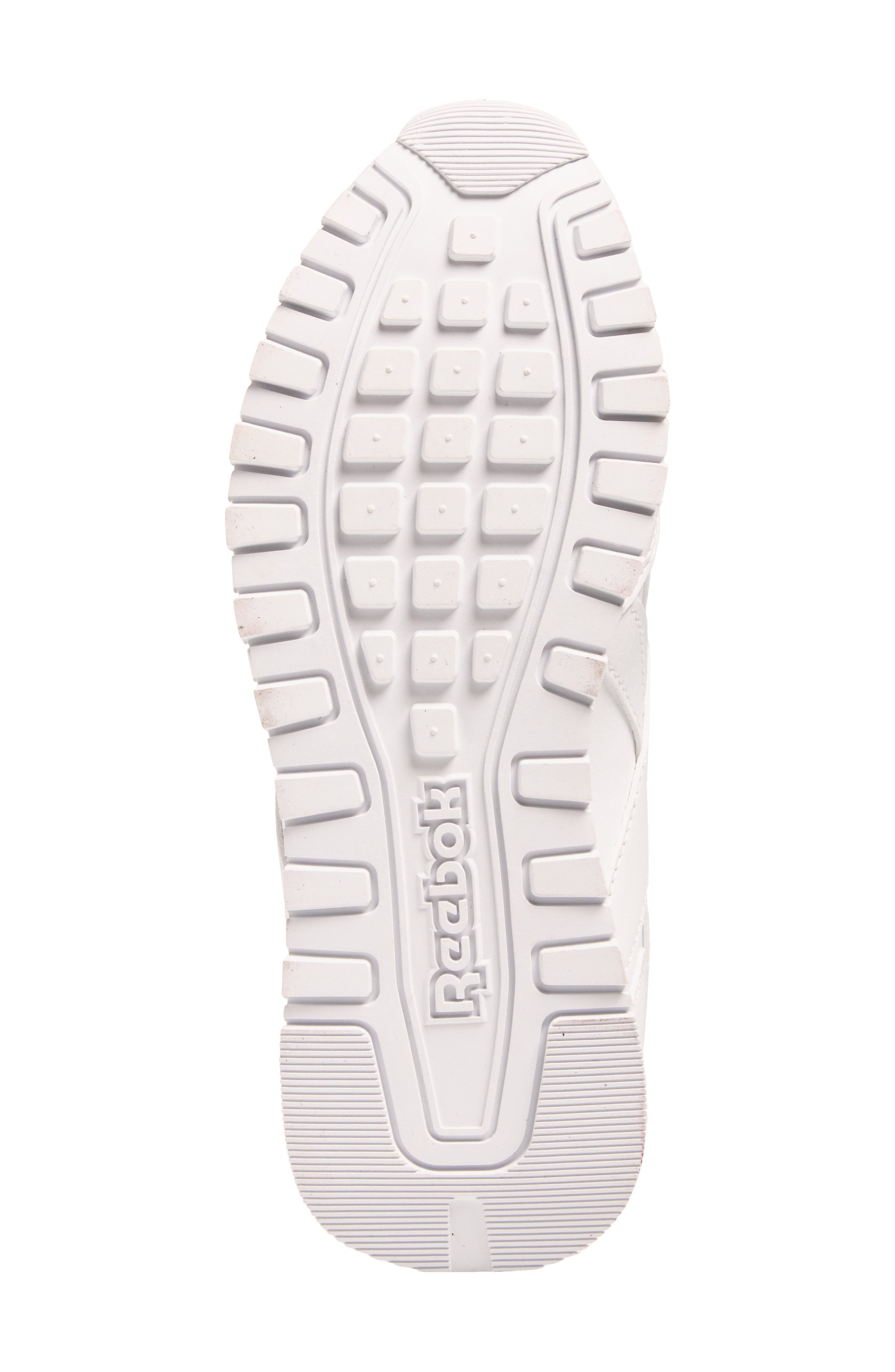 Reebok Kids' Glide Elastic Strap Sneaker, Alternate, color, White