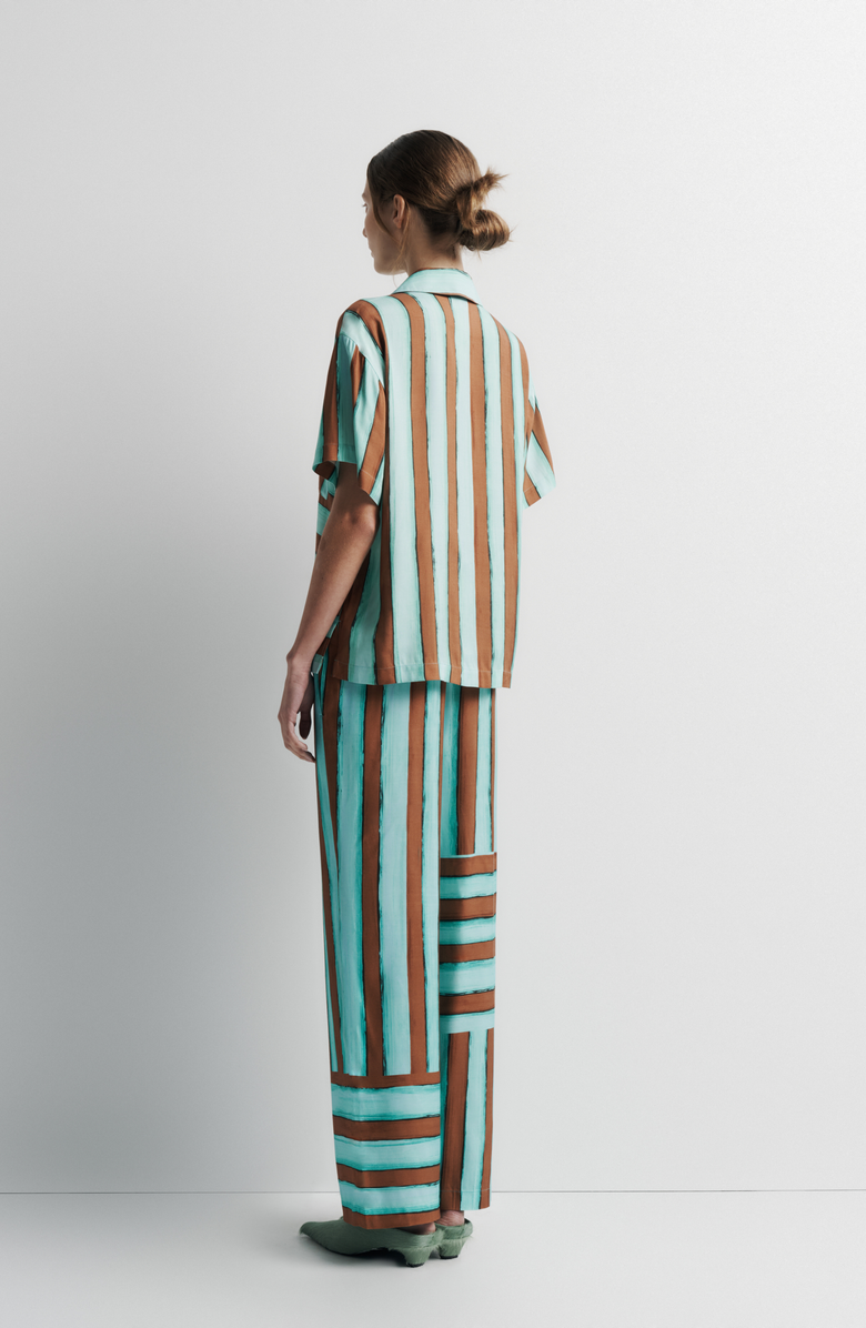 Romy Reese Shirt, Alternate, color, Candy Stripe