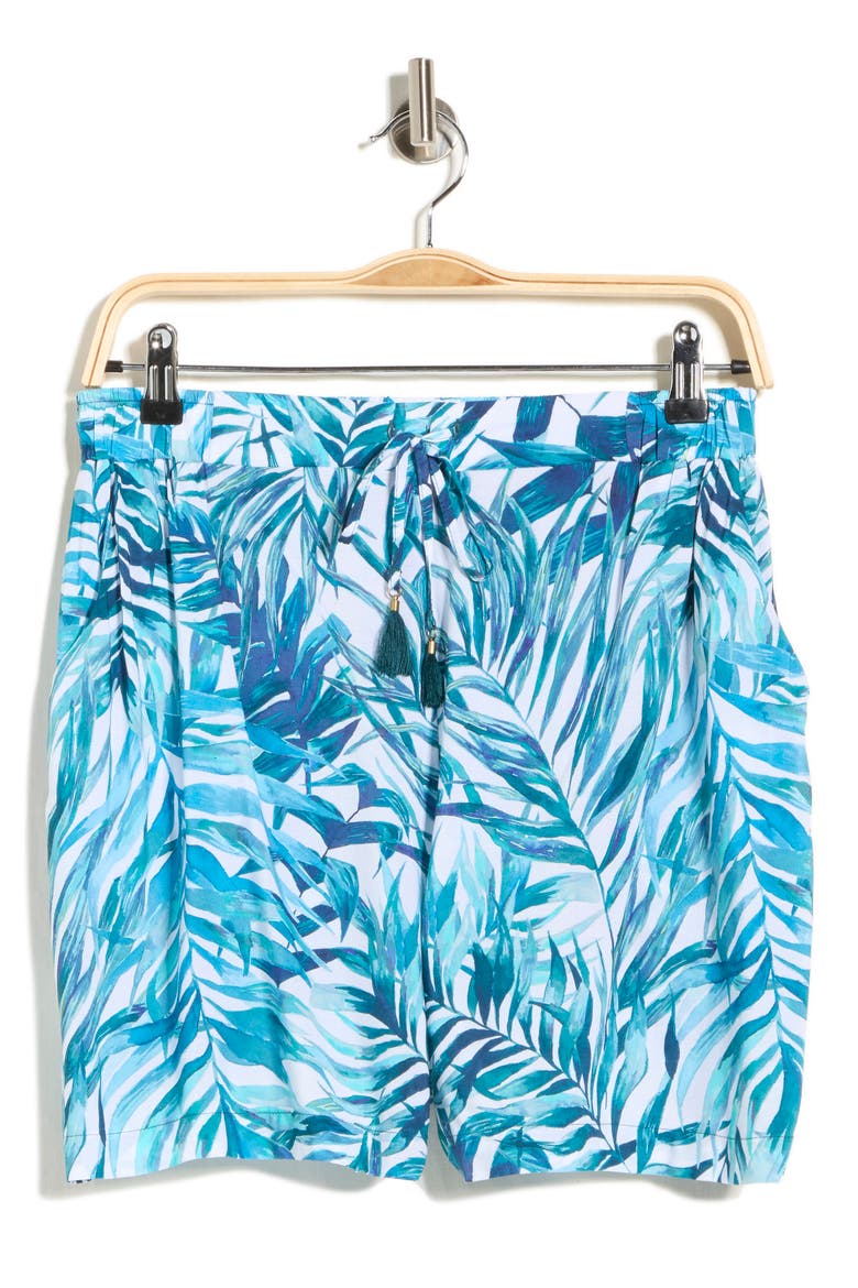 Reagan Relaxed Pull-On Shorts, Alternate, color, DEPTHS