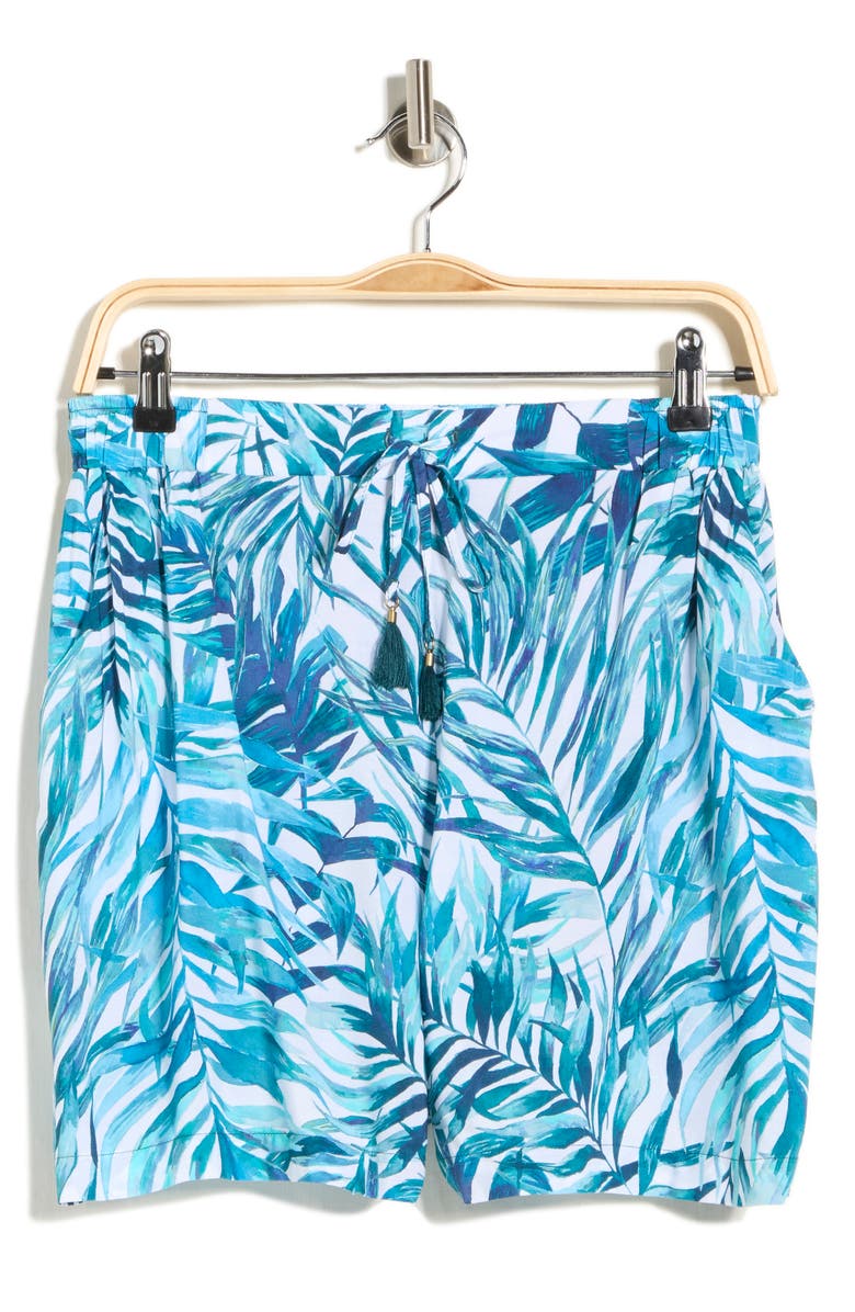 JANTZEN Reagan Relaxed Pull-On Shorts, Alternate, color, Depths