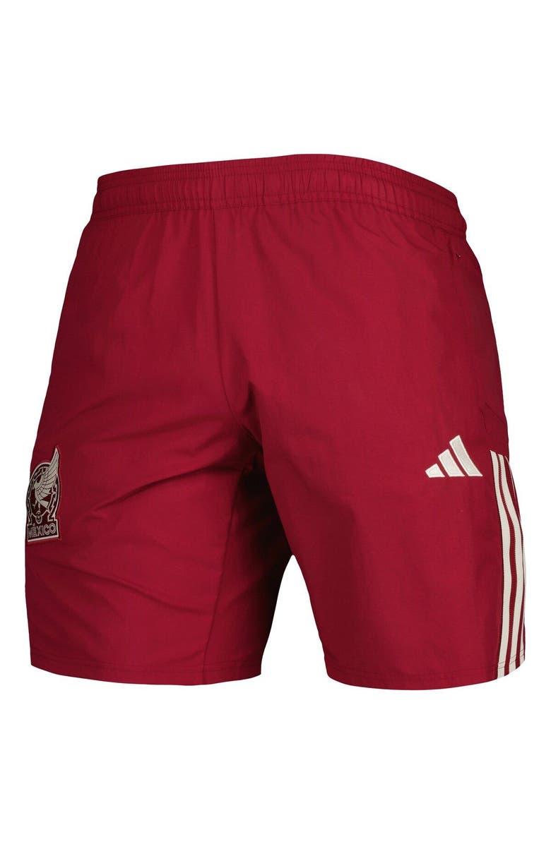 adidas Men's adidas Red Mexico National Team Downtime Shorts, Alternate, color, 
