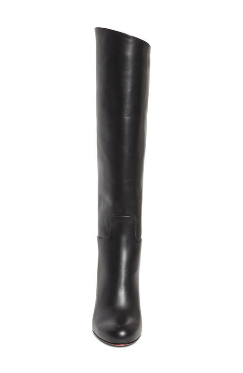Christian Louboutin Loo Botta Tall Boot In Black
