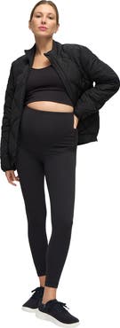 Ingrid & Isabel Expandable Raglan Maternity Puffer Jacket