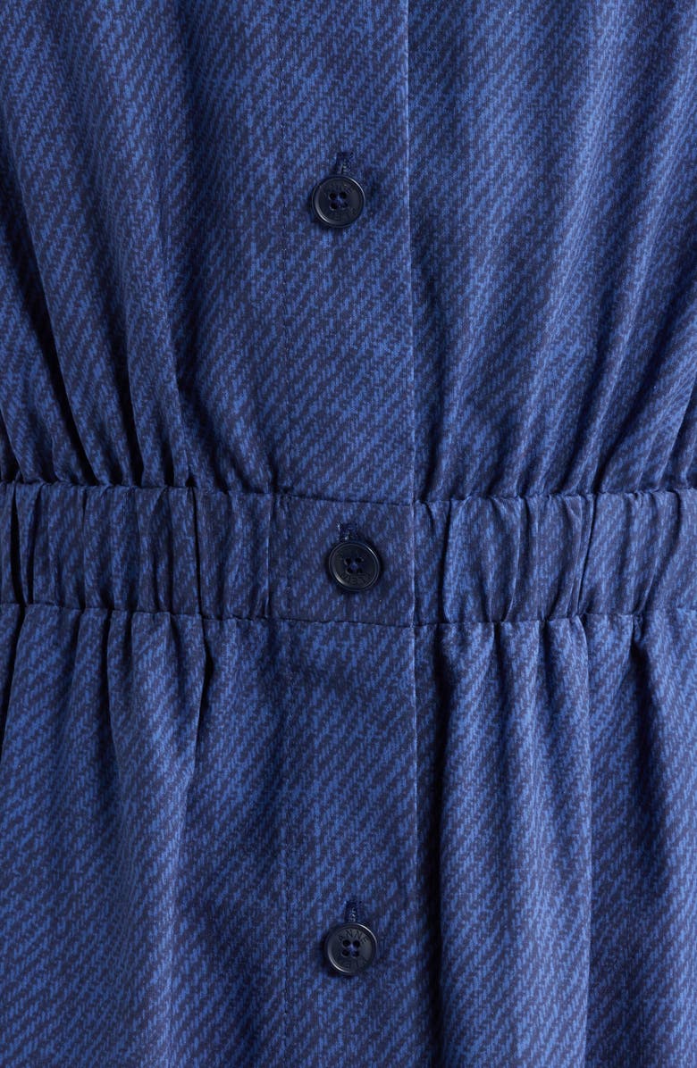 Anne Klein Short Sleeve Shirtdress, Alternate, color, Distant Mountain Multi