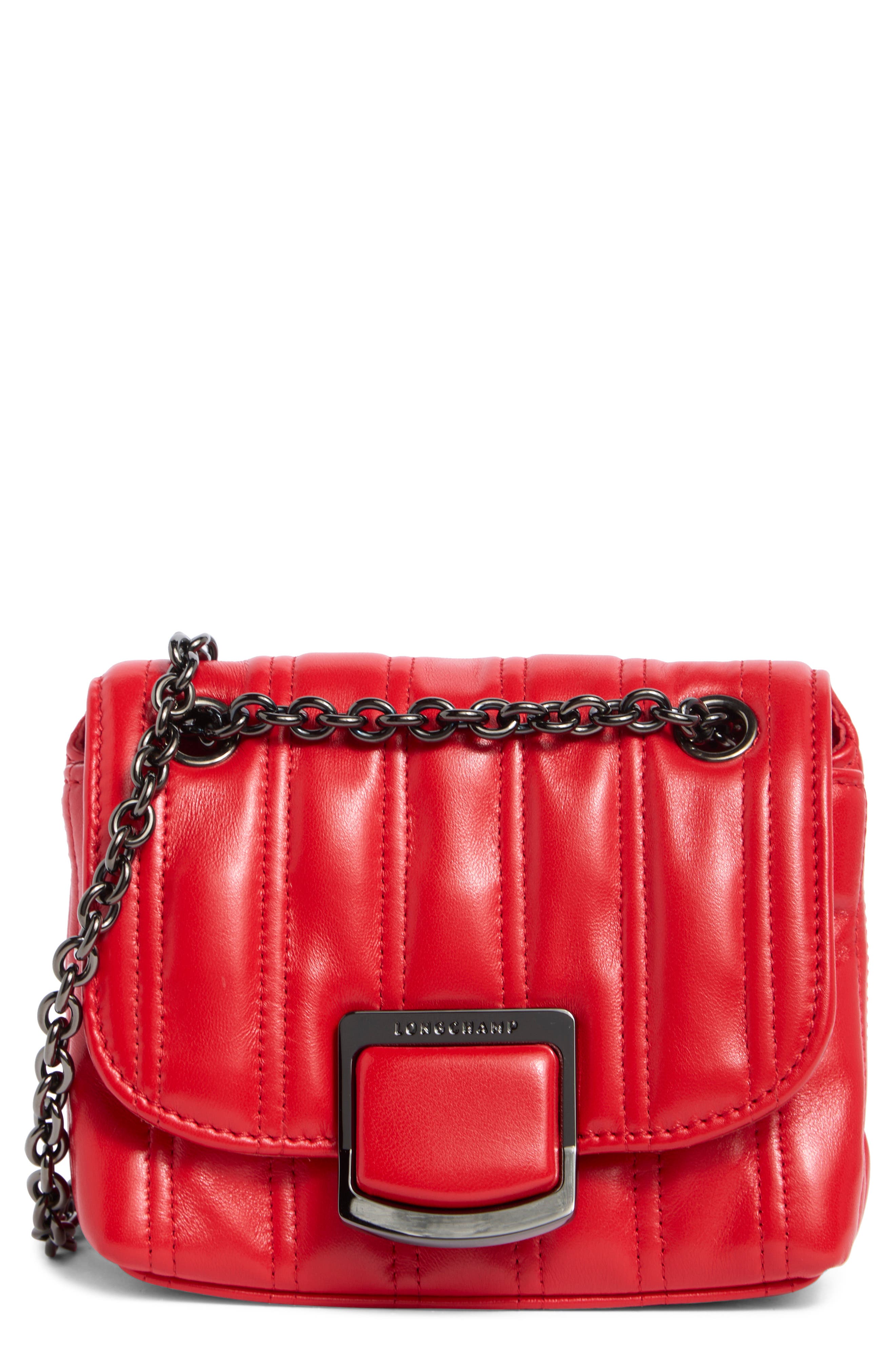 Longchamp Brio Extra Small Leather Shoulder Bag