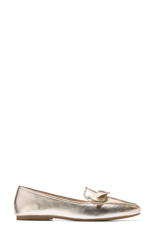 Cole Haan Payson Knot Loafer In Gold