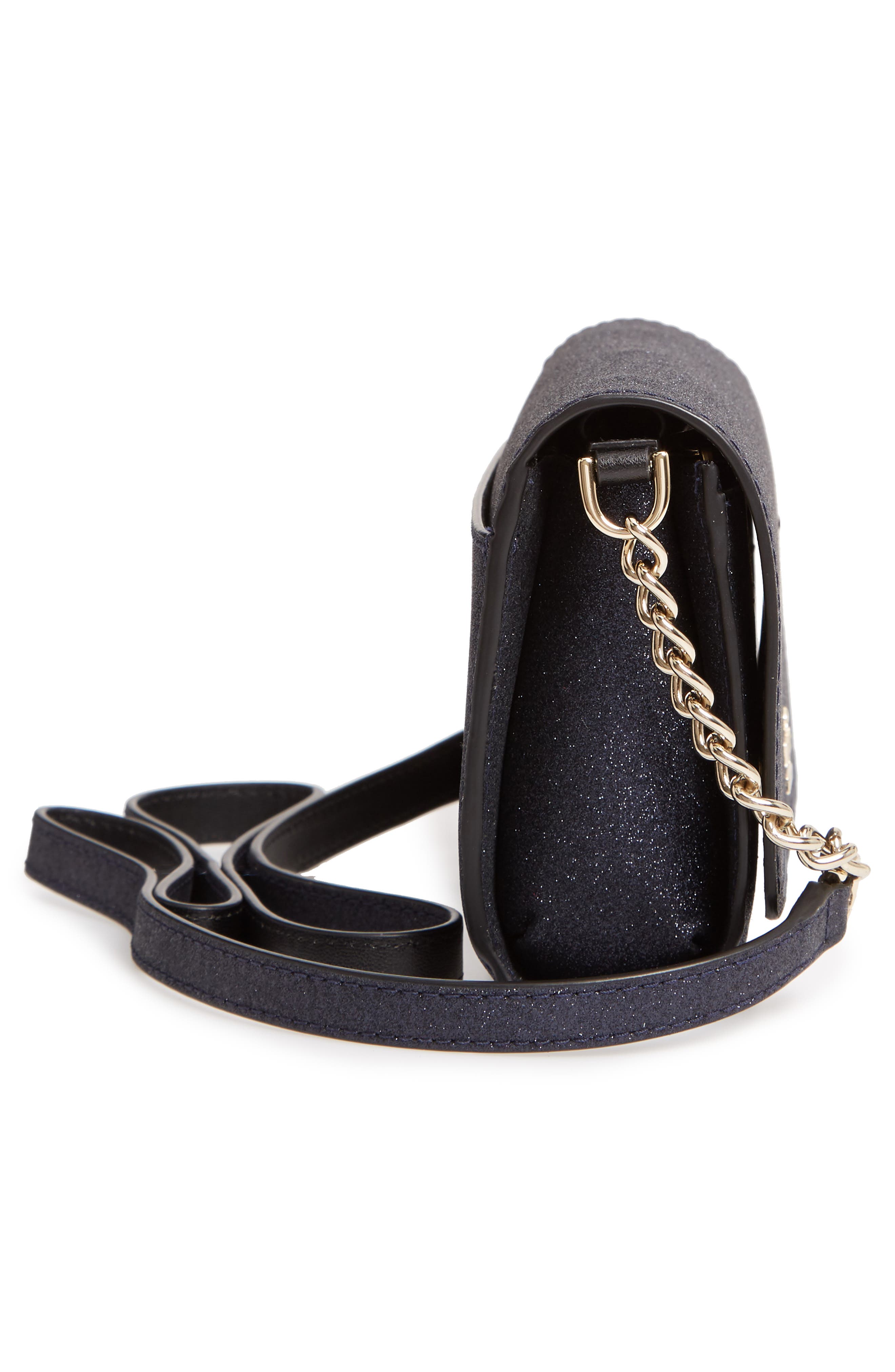 Kate Spade New York burgess court - glitter corin crossbody bag, Alternate, color, 