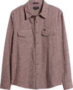 AG Miller CPO Linen & Cotton Button-Up Shirt