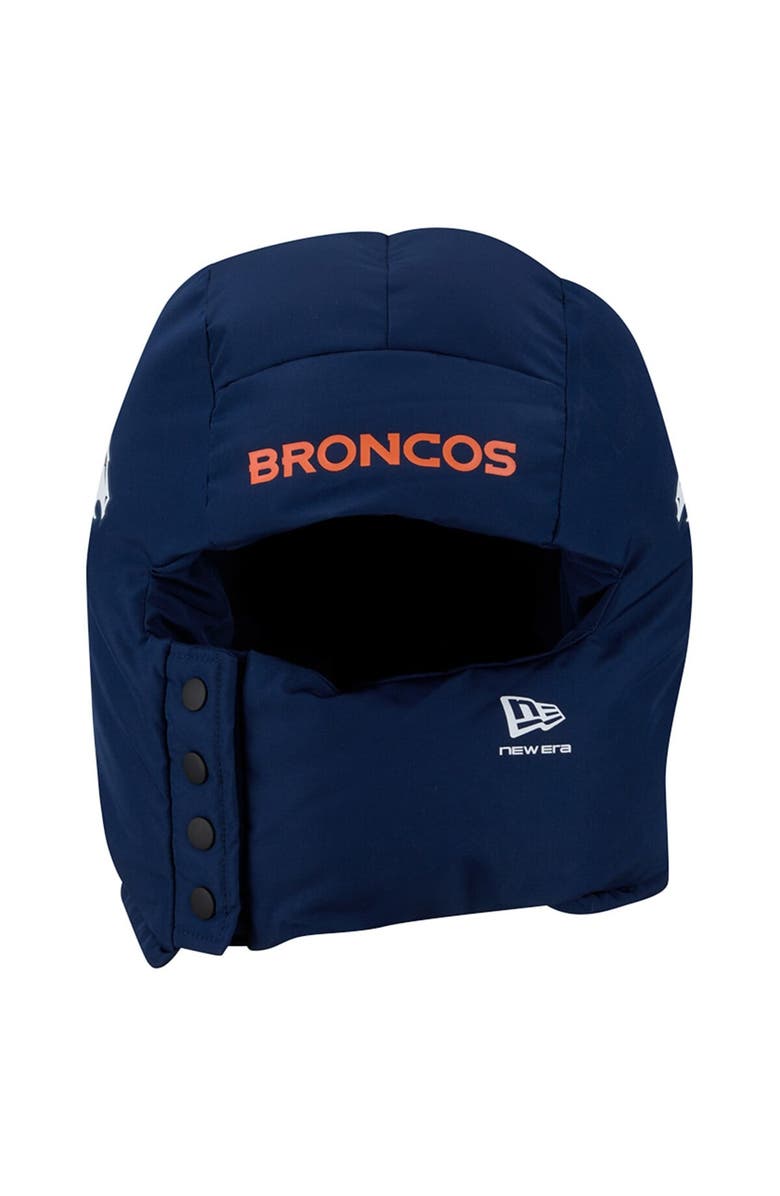 New Era Men
s New Era  Navy Denver Broncos Puffer Balaclava, Alternate, color, Navy