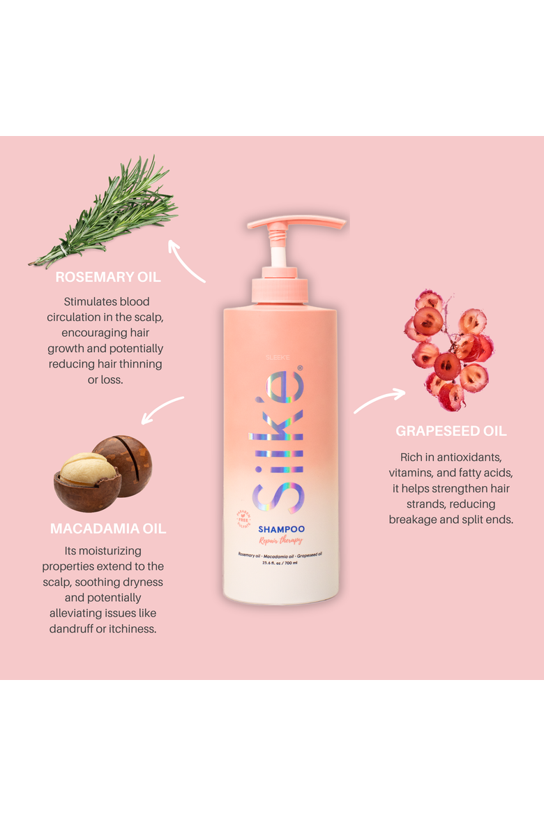 Silk'e Repair Therapy Shampoo, Alternate, color, Light Pink
