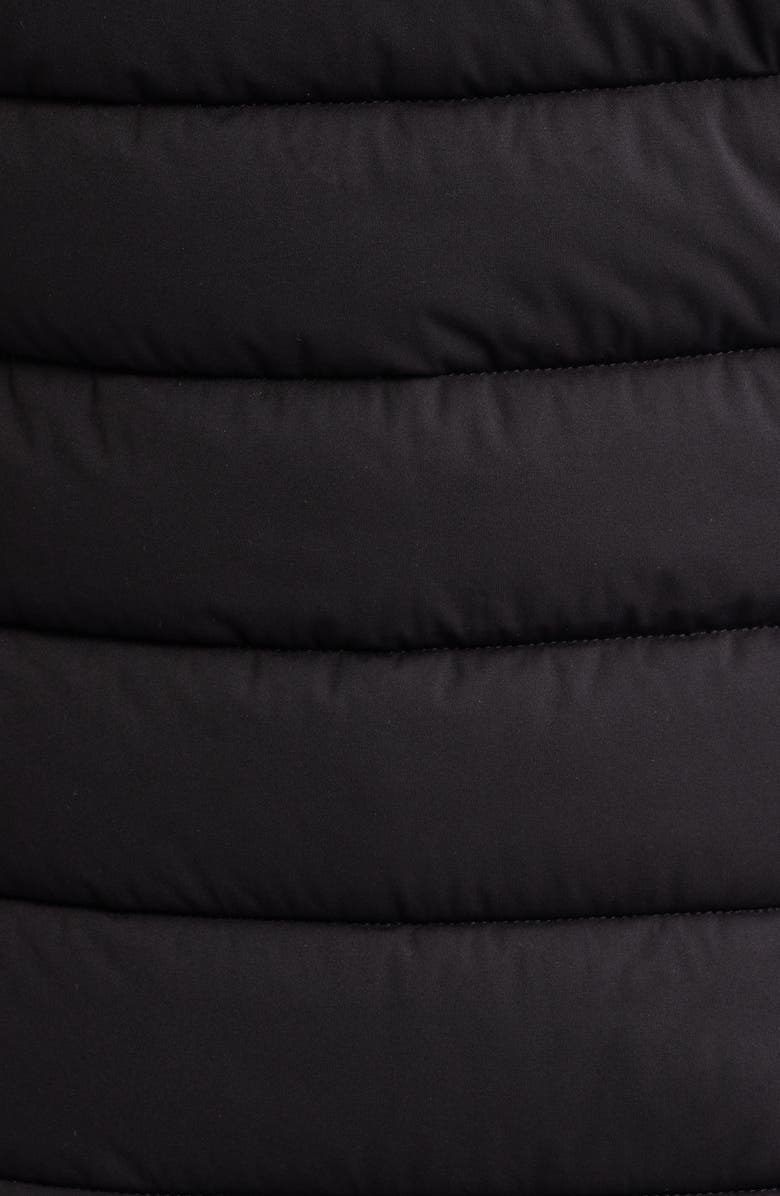 Save The Duck Dorothy Water Resistant Quilted Puffer Coat, Alternate, color, Black