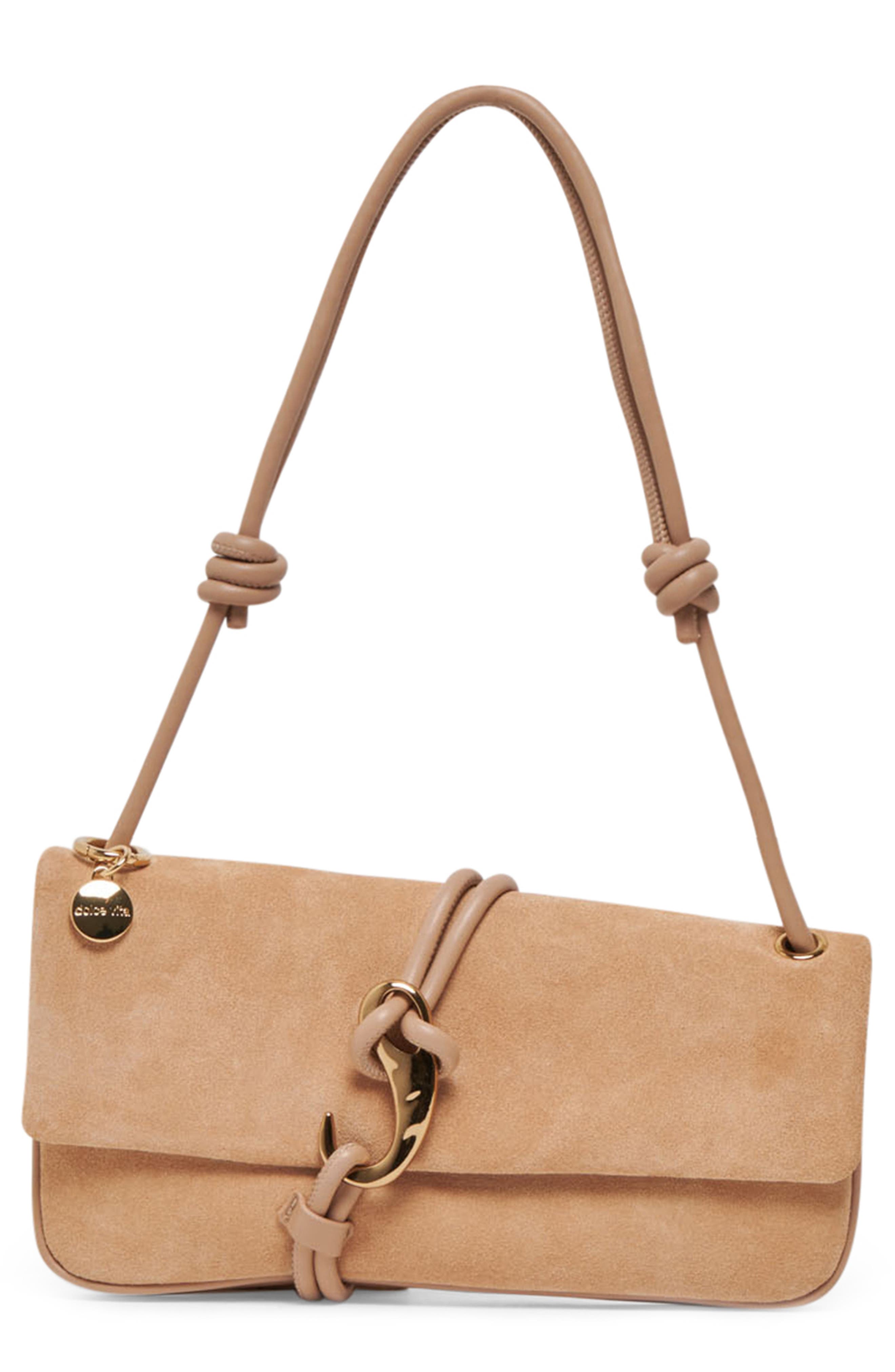 Dolce Vita Alice Suede Shoulder Bag, Main, color, 