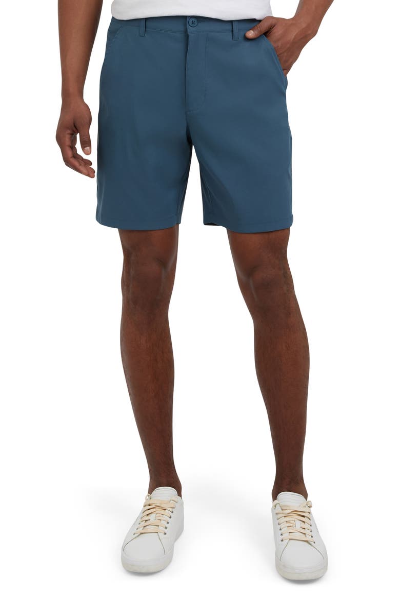 Tech Chino Shorts, Main, color, SCENIC BLUE