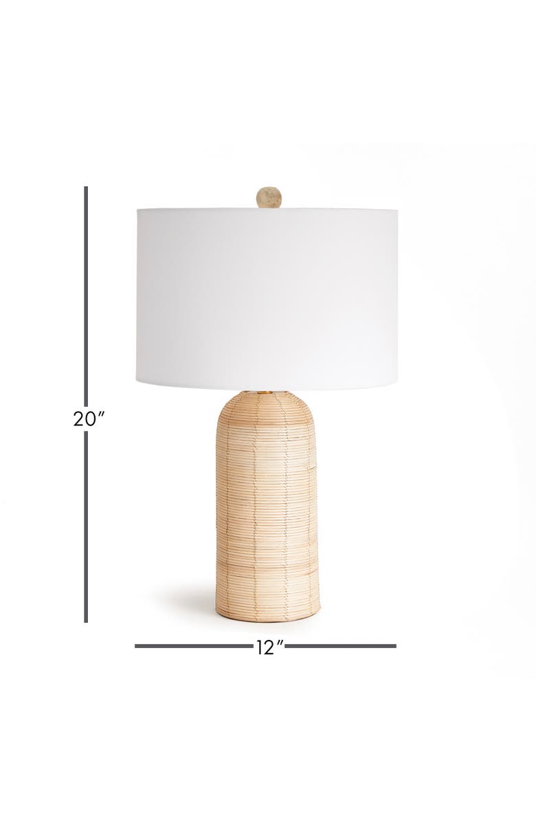 Napa Home & Garden Maye Cylindrical Lamp, Alternate, color, Brown