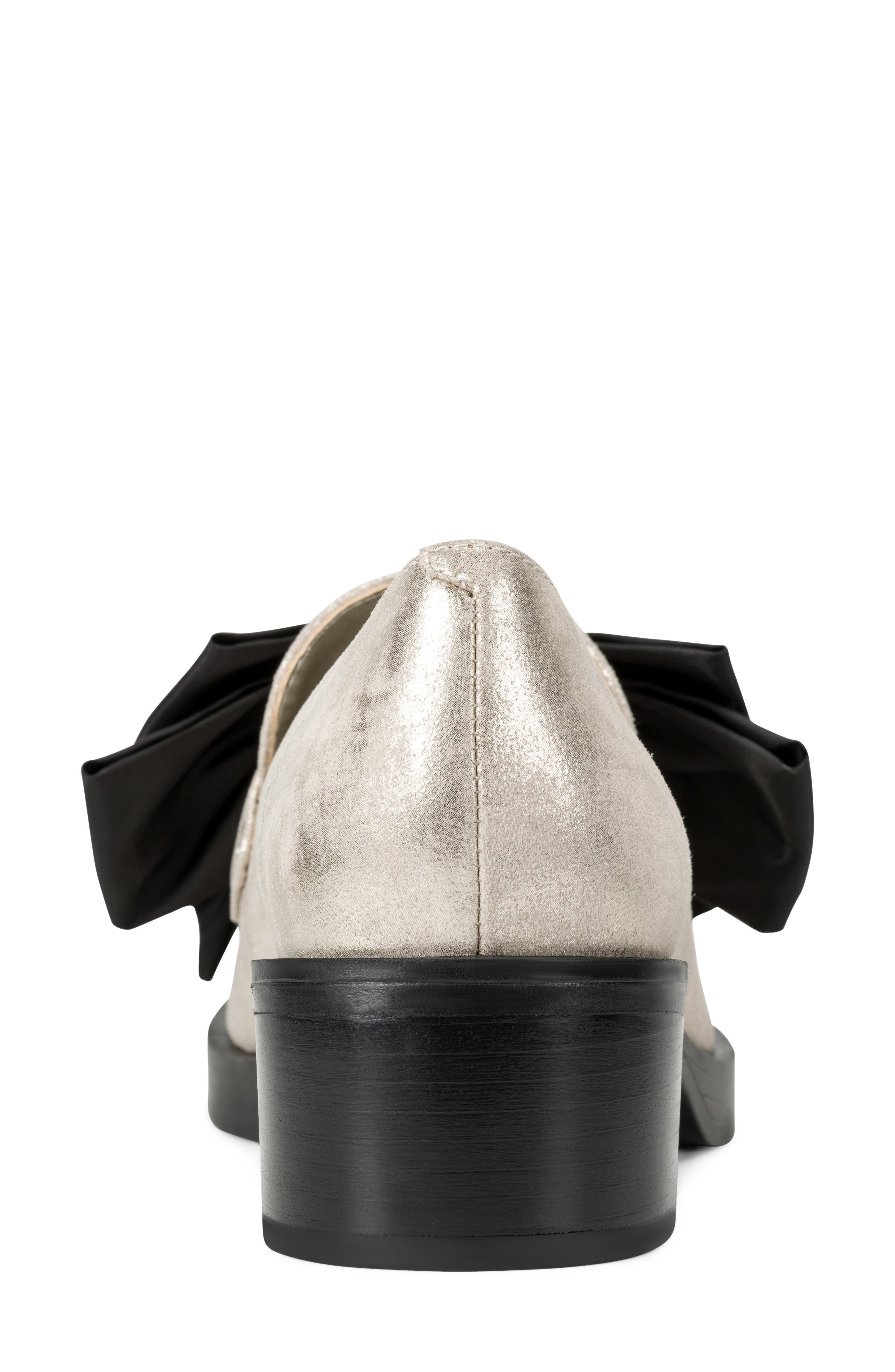 Camilia Bow Loafer, Alternate, color, CHAMPAGNE