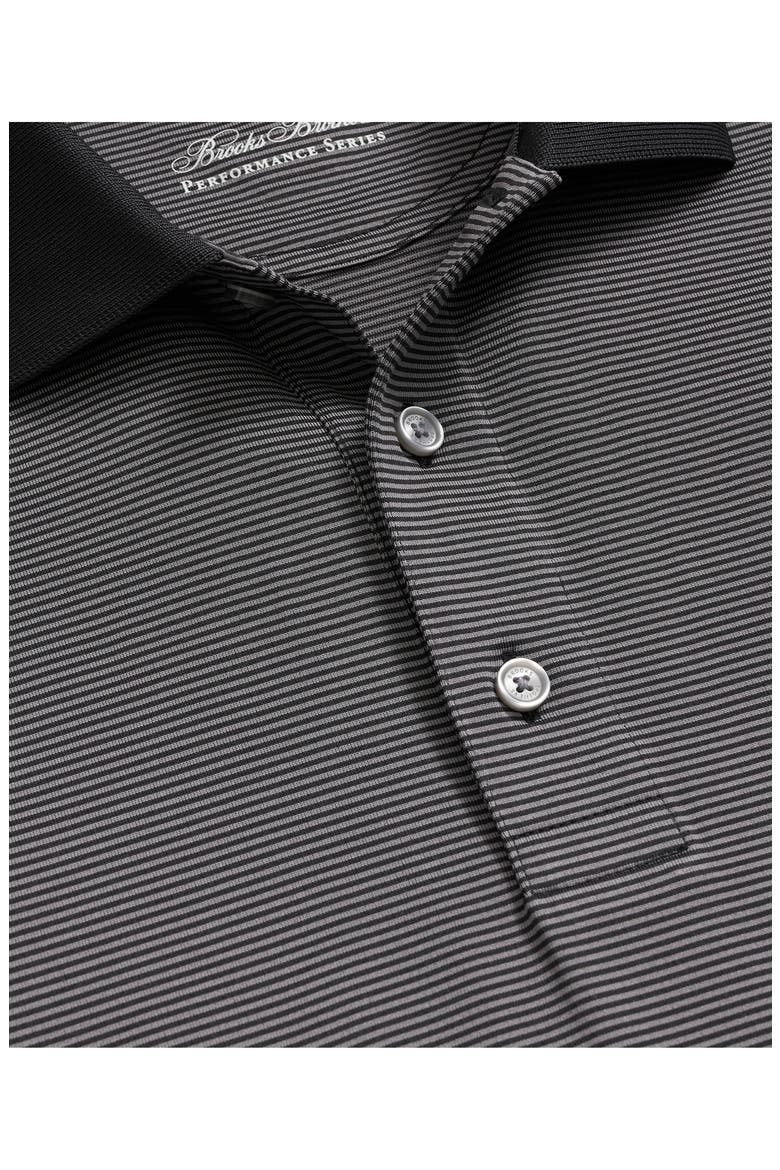 Performance Golf Polo, Alternate, color, GRAY/ BLACK