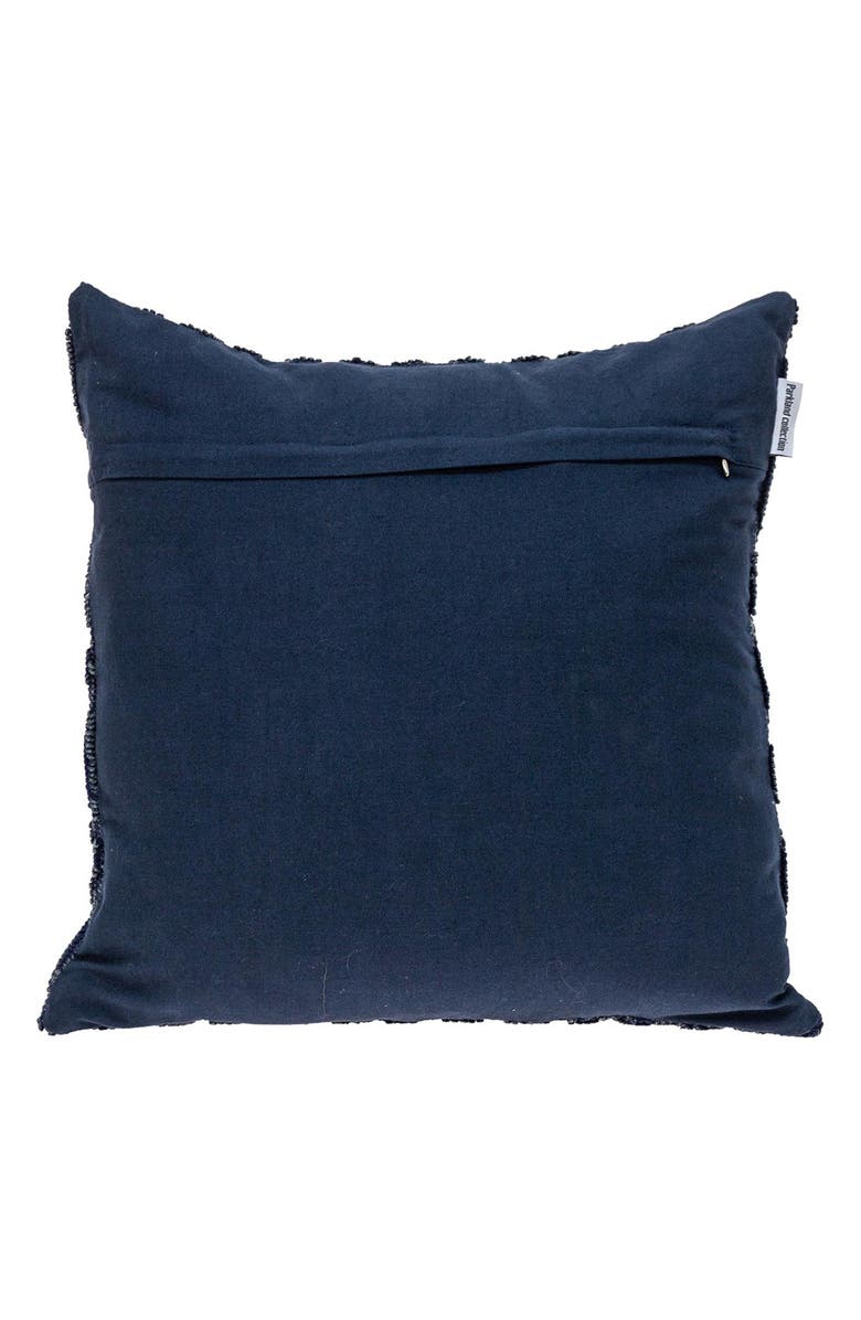 PARKLAND COLLECTION Sorrel Hand-Woven Accent Pillow, Alternate, color, Navy