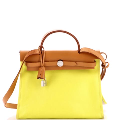 Herbag Zip Berline Vache Canvas and Leather 31