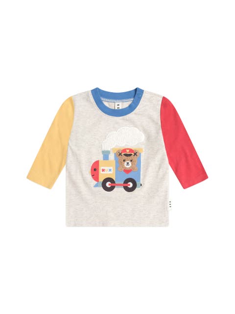 Choo Choo Huxbear Longsleeve Top (Baby)