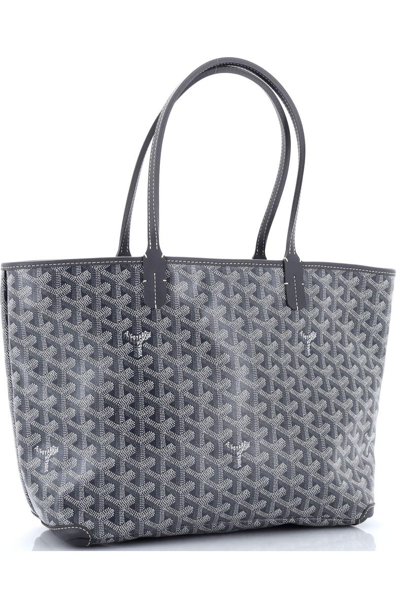 Pre-Owned Goyard Artois Tote Coated Canvas PM, Alternate, color, Gray