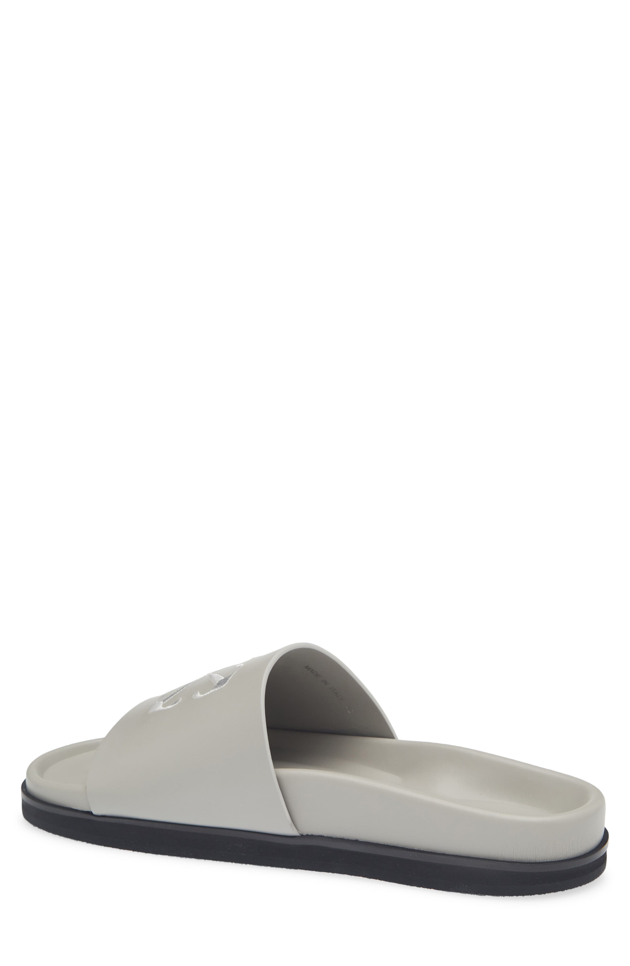Off-White Pool Time Slide Sandal, Alternate, color, Grey Grey