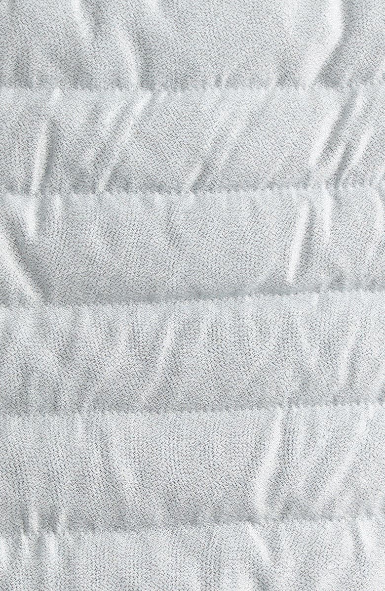 Herno Short Sleeve Down Lamé Cape, Alternate, color,