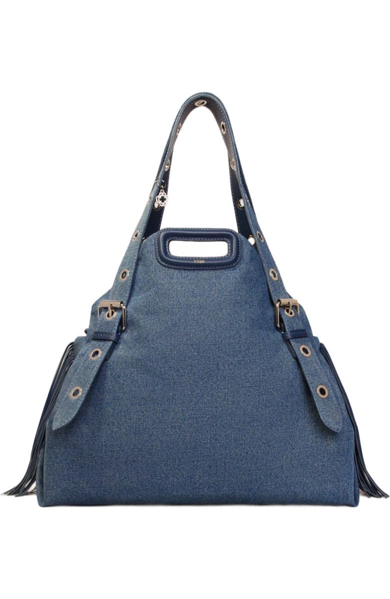maje Denim Miss M XL bag, Main, color,