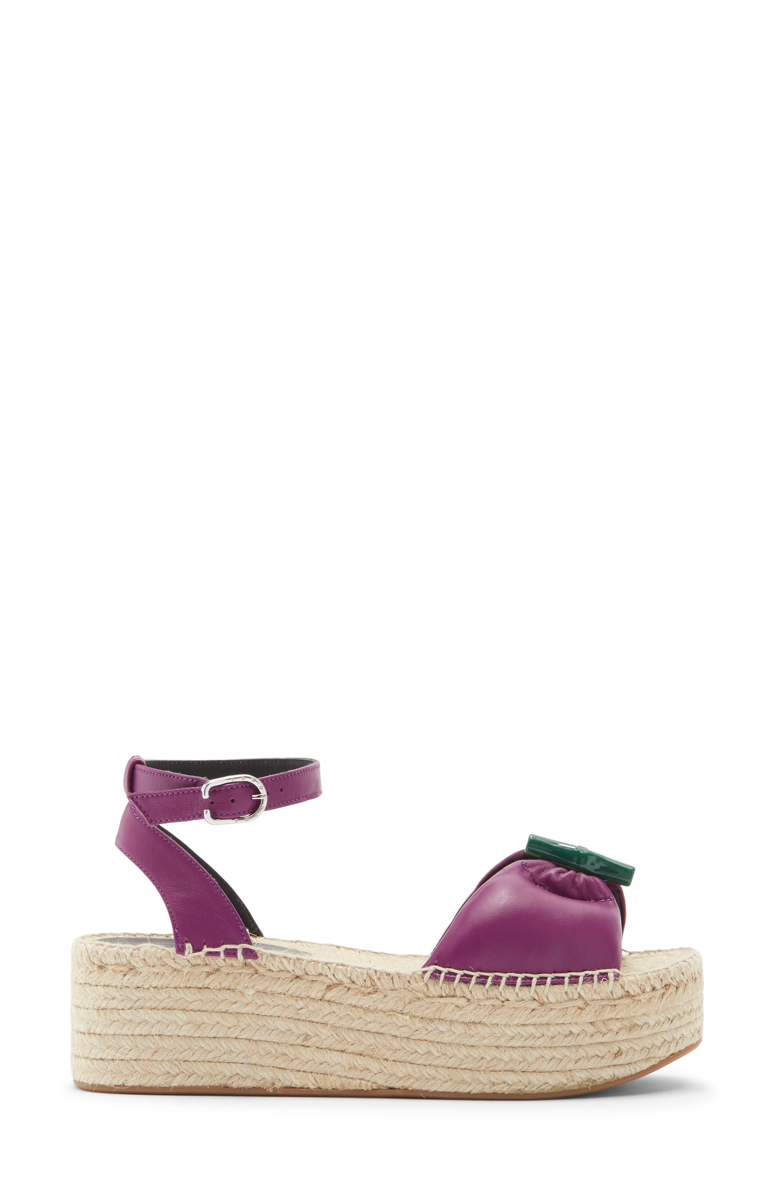 Platform Espadrille Sandal, Alternate, color, VIOLET