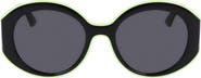 Longchamp Heritage 53mm Oval Sunglasses