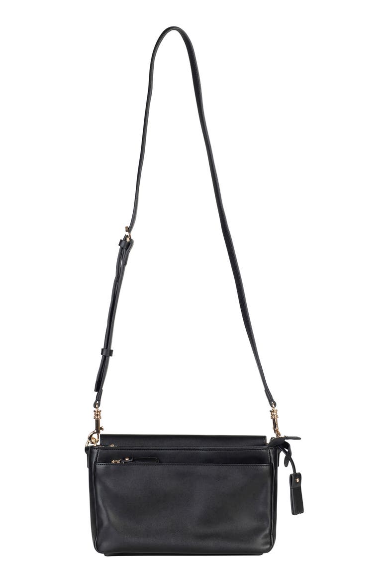 Peekaboo Crossbody Diaper Bag, Alternate, color, BLACK