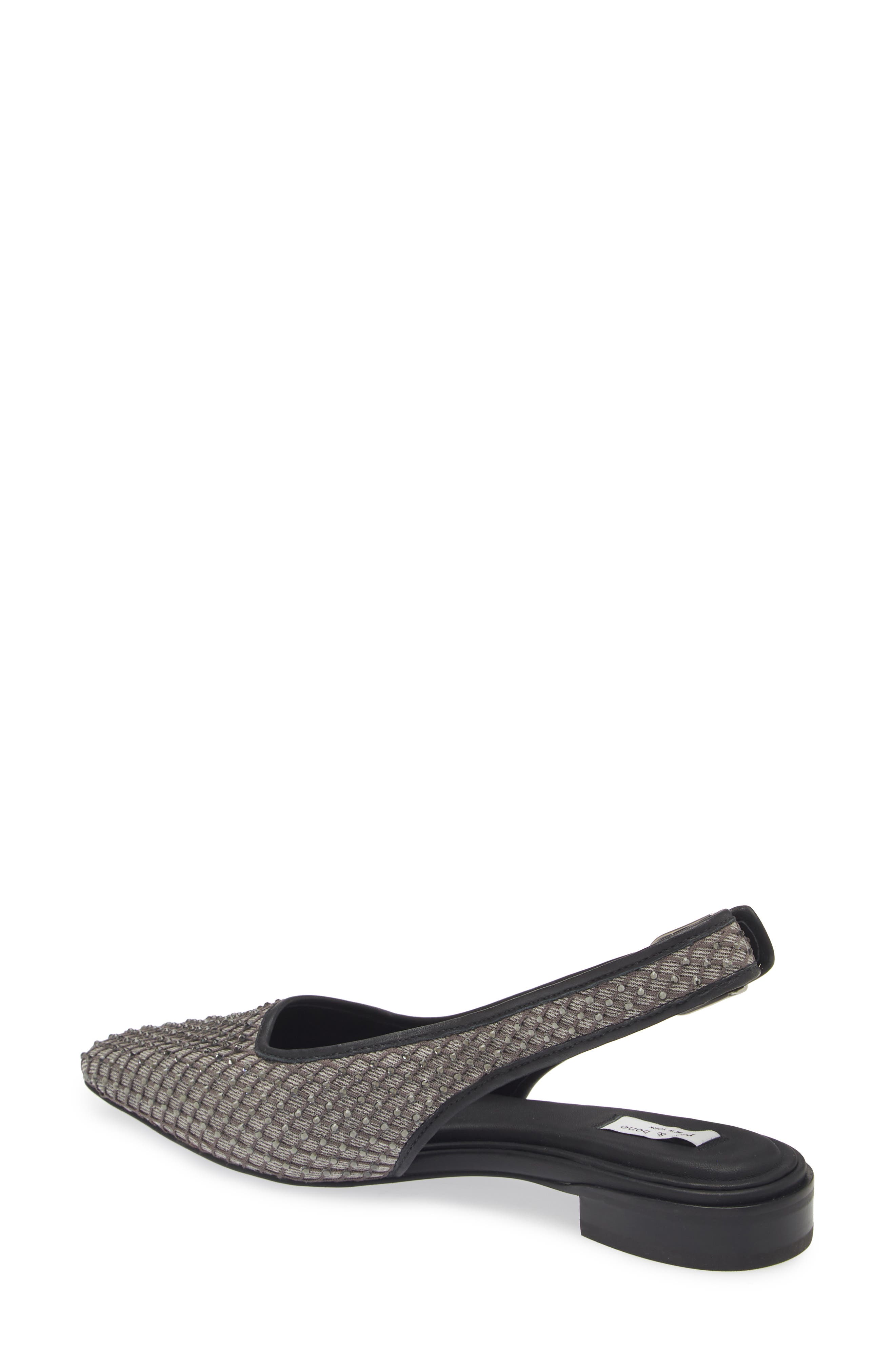 rag & bone Astra Slingback Flat, Alternate, color, Greydnm
