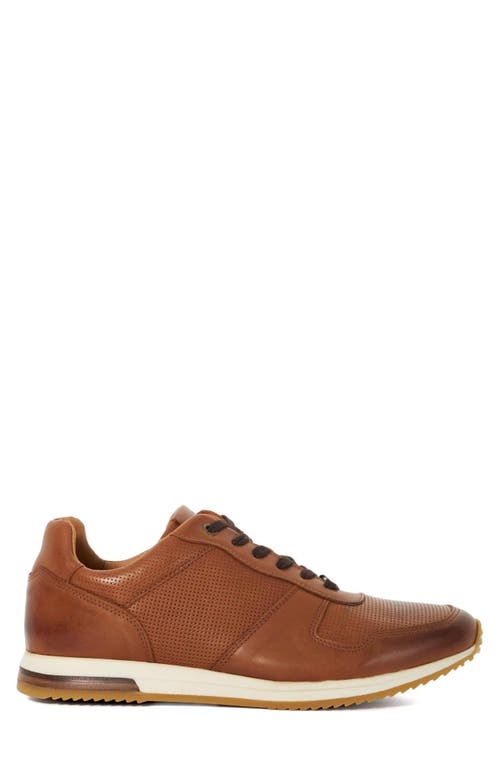Dune London Trilogy Sneaker In Tan