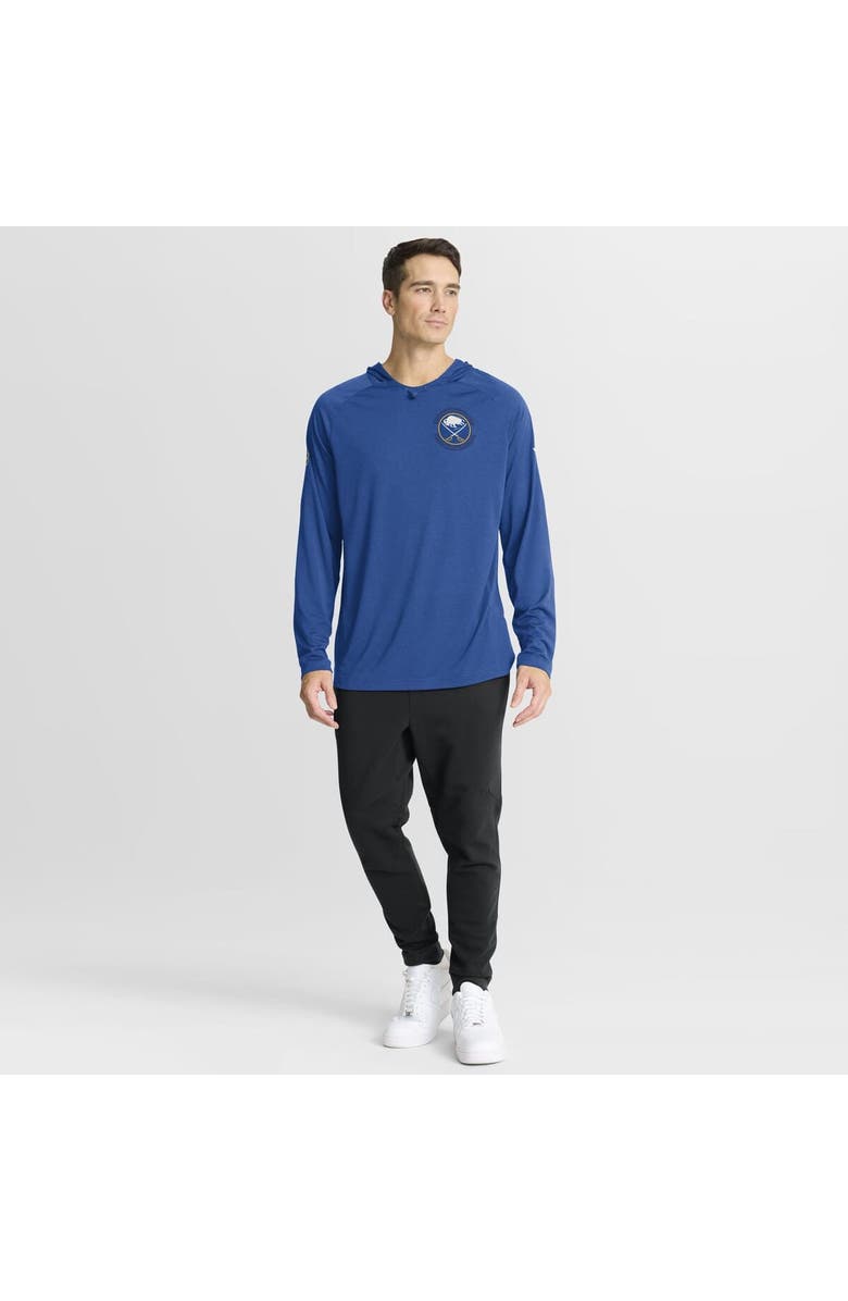 FANATICS Men
s Fanatics Royal Buffalo Sabres Authentic Pro Rink Raglan Hoodie, Alternate, color, Royal