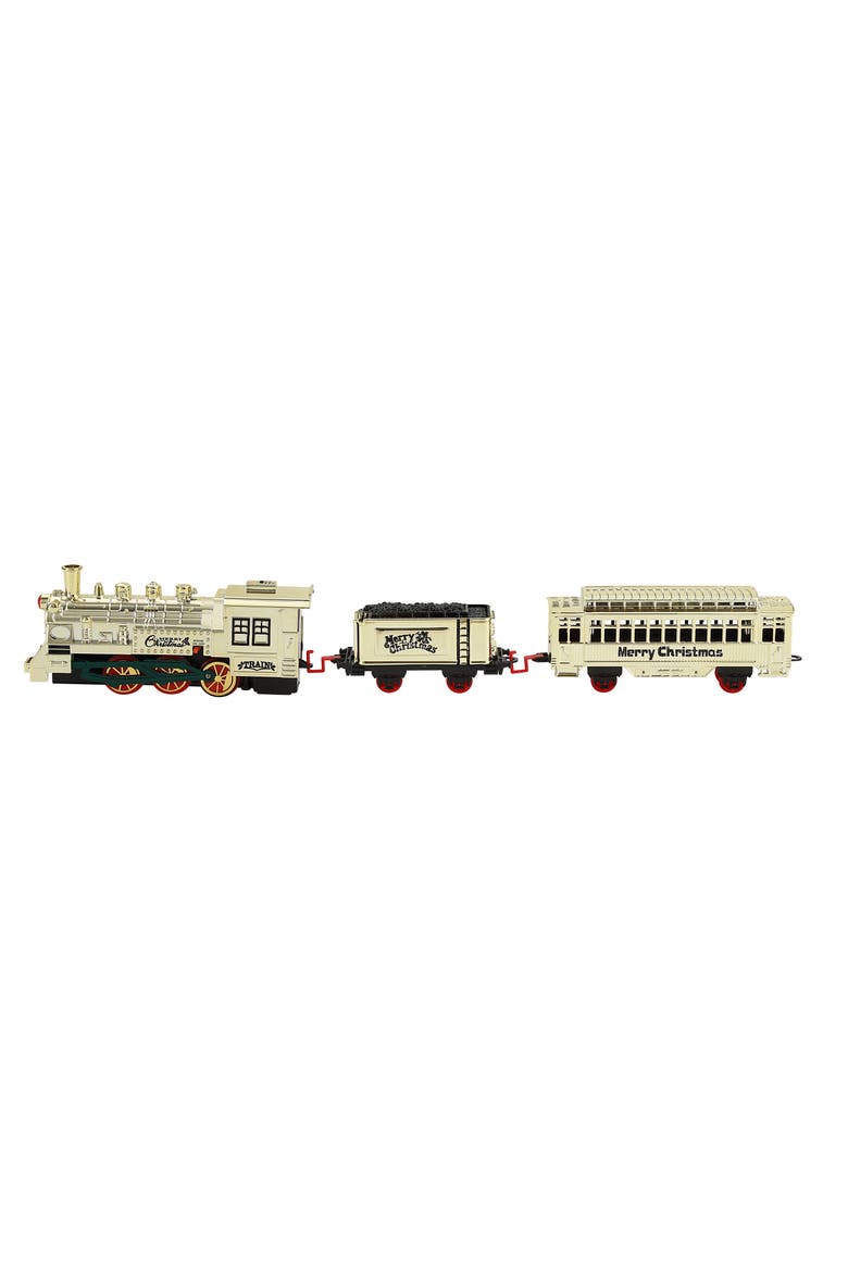 Animated Train Around the Tree - Gold, Alternate, color, Gold