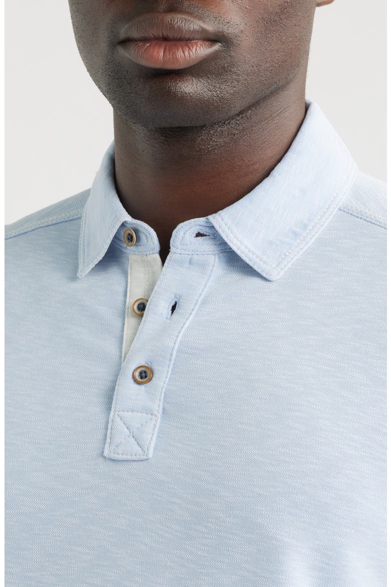 Vintage Slub Polo, Alternate, color, SKY BLUE