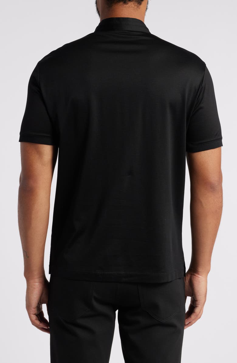 Emporio Armani Neru Jersey Polo, Alternate, color, 