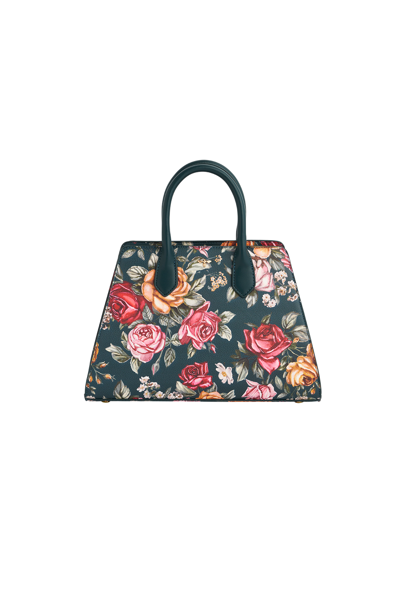Tesl Color Fable England Roses Teal Structured Medium Tote (Women) | Nordstrom