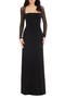 Maxwell Square Neck Long Sleeve Gown