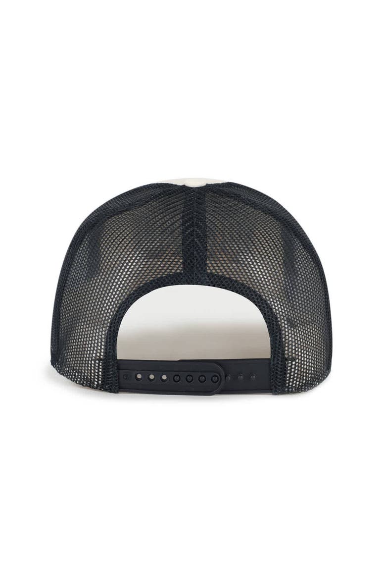 Men's '47  Natural Ole Miss Rebels Drawbridge Trucker Adjustable Hat, Alternate, color, Natural