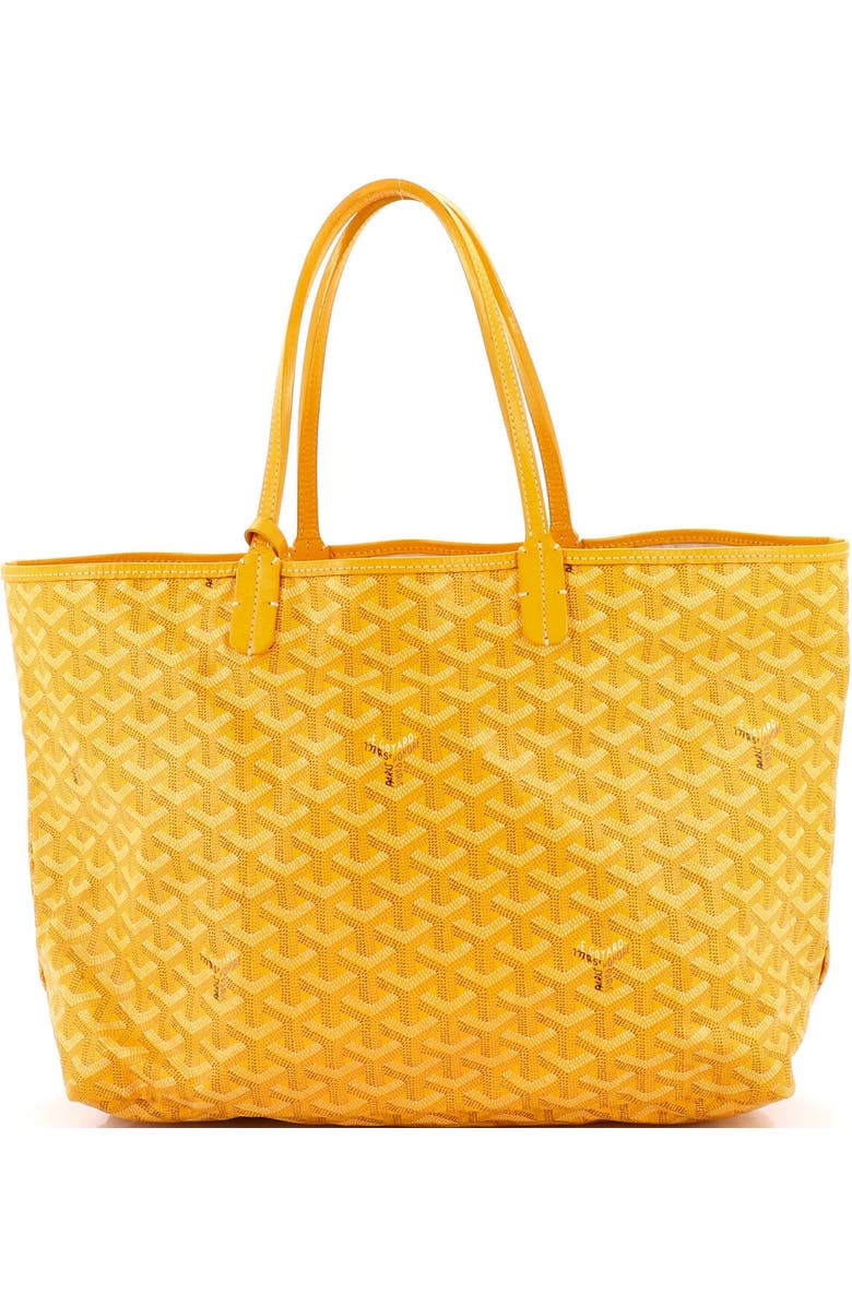 Pre-Owned Goyard Saint Louis Tote Coated Canvas PM, Main, color, Yellow
