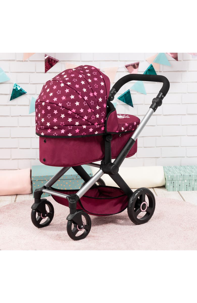 Bayer Design Pram Xeo, Dolls Up to 18", Ages 3+, Alternate, color, Purple