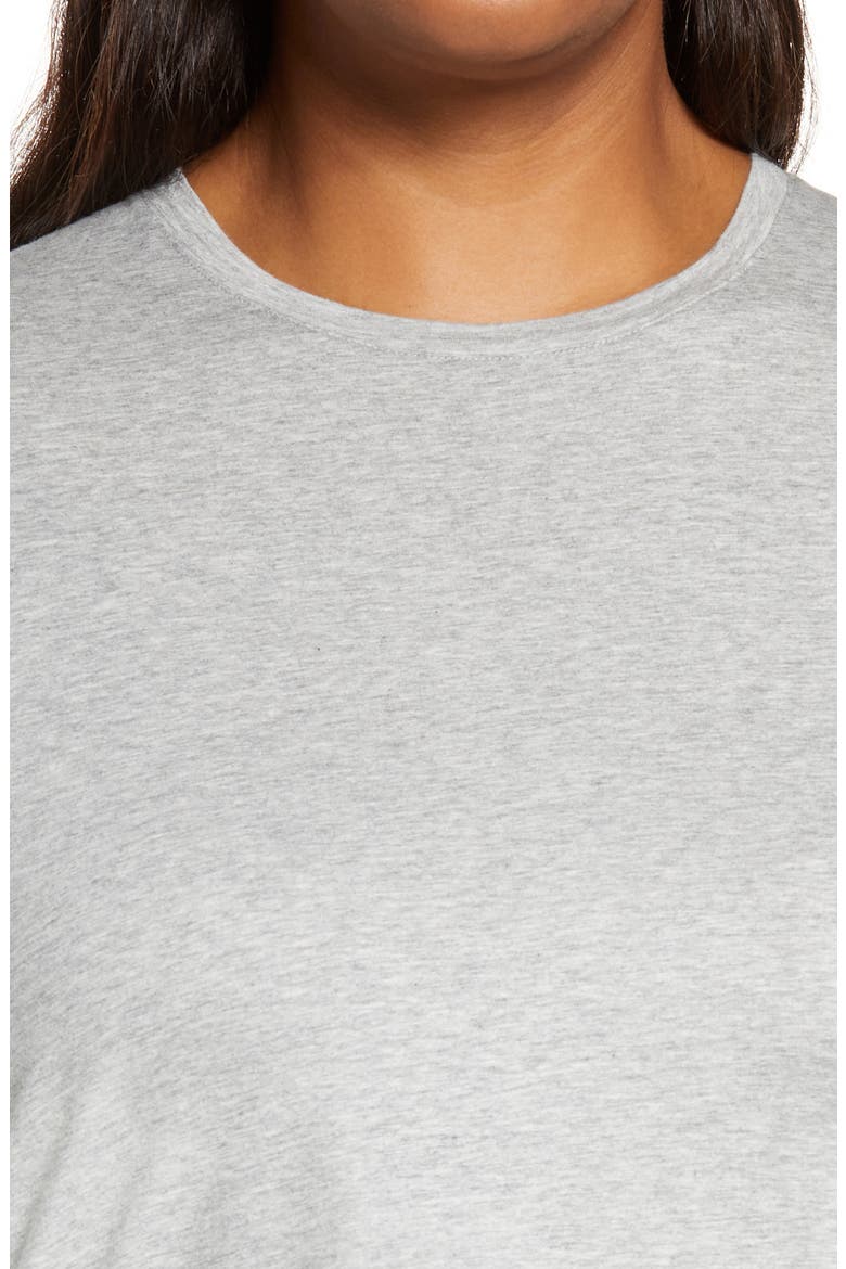 Essential Pima Cotton T-Shirt, Alternate, color, H GREY